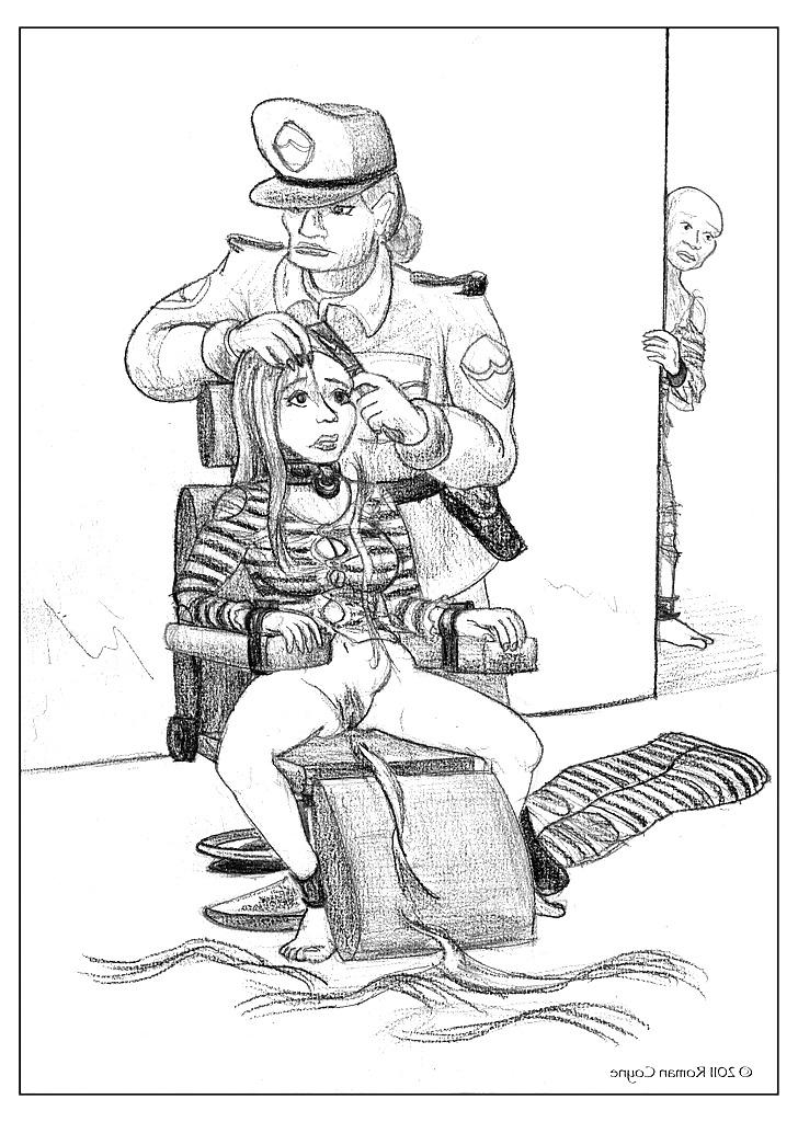 19P In erotic pencil drawings Roman Coyne tells the story of...