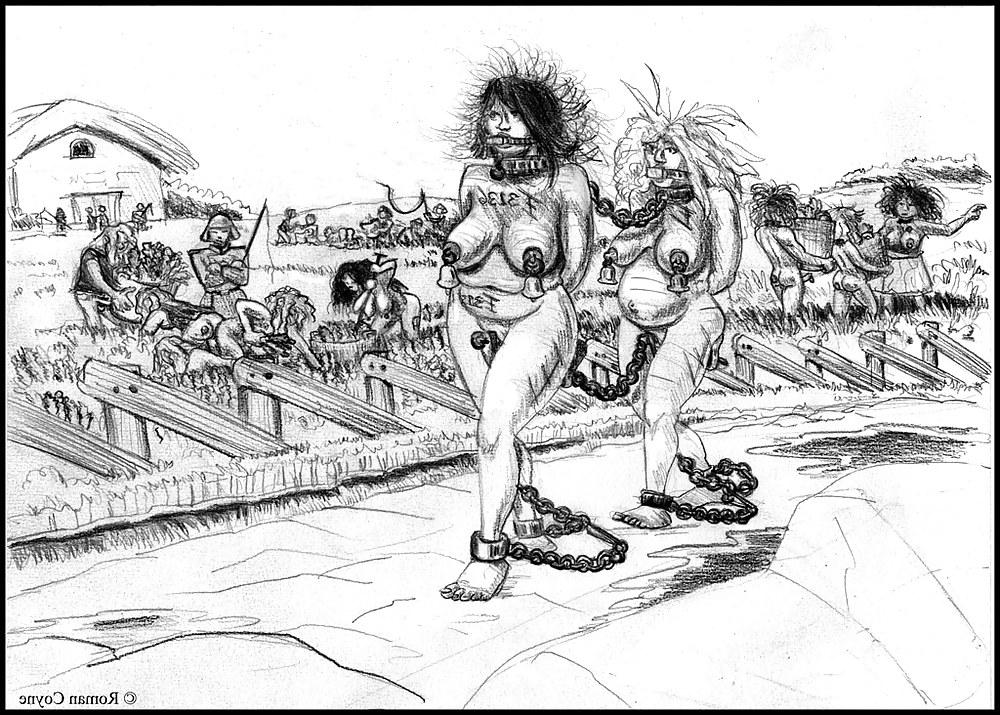 19P In erotic pencil drawings Roman Coyne tells the story of...