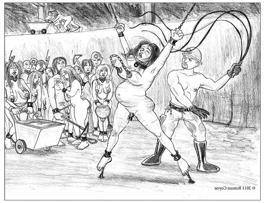 19P In erotic pencil drawings Roman Coyne tells the story of...