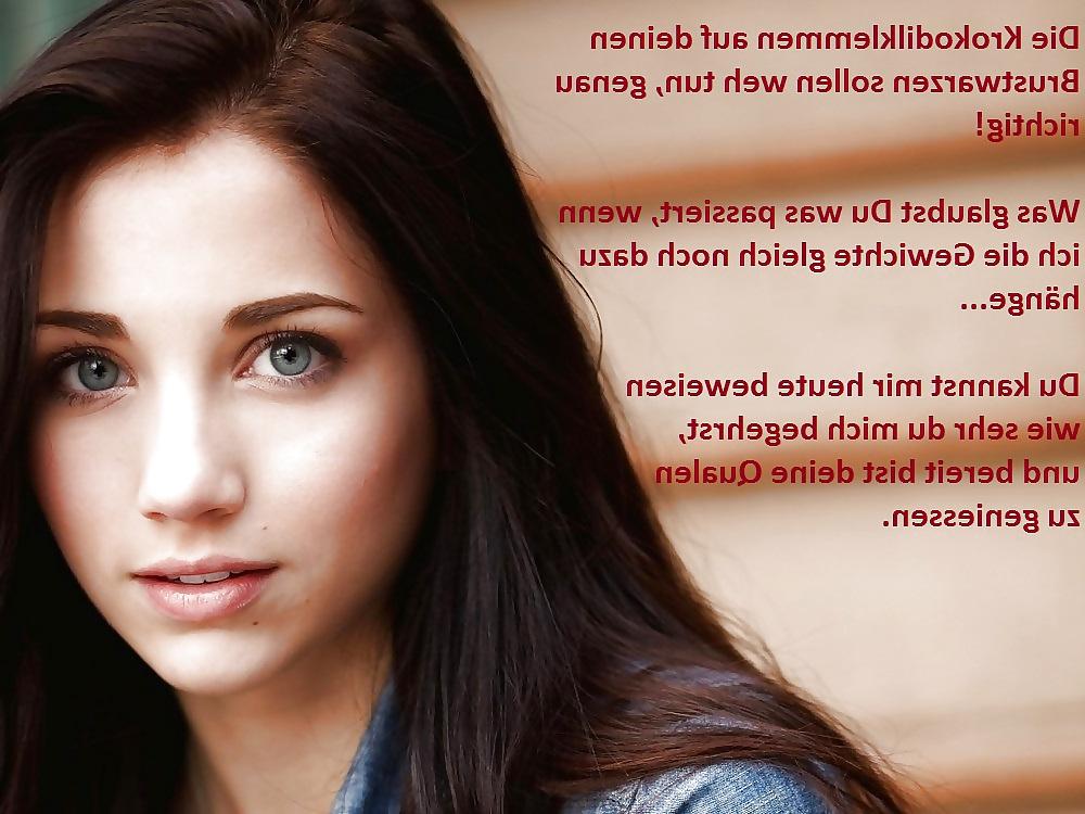 10P Femdom captions german teendom edition
