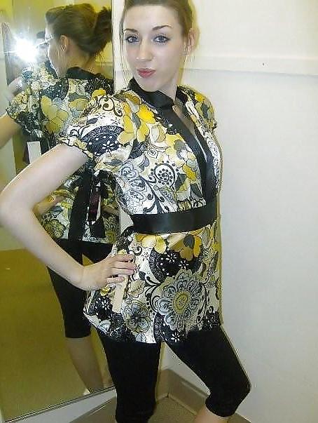 25P Girl in Satin blouse, shirt and other satin clothing