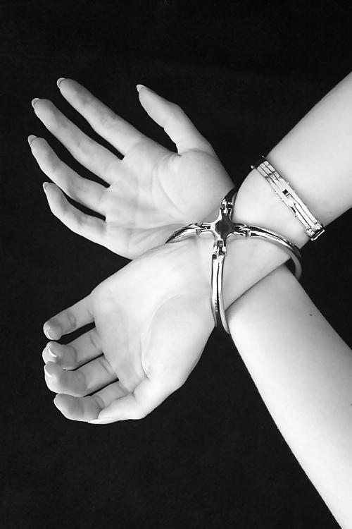 25P Black and white bdsm