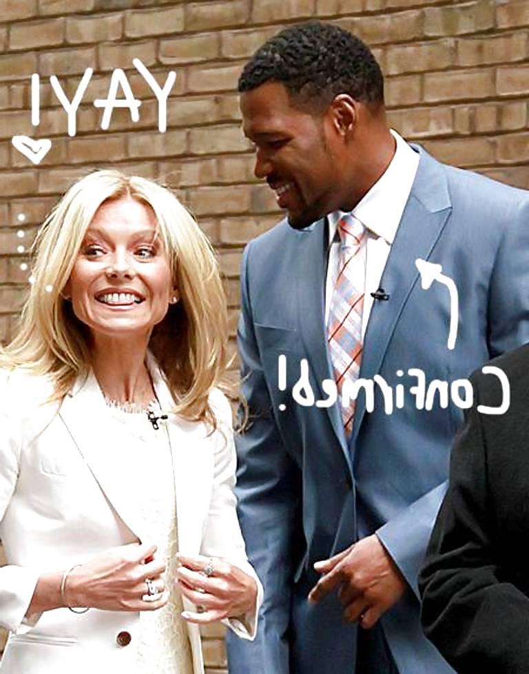 25P Why Michael Strahan? (Kelly Ripa Interracial Fakes)