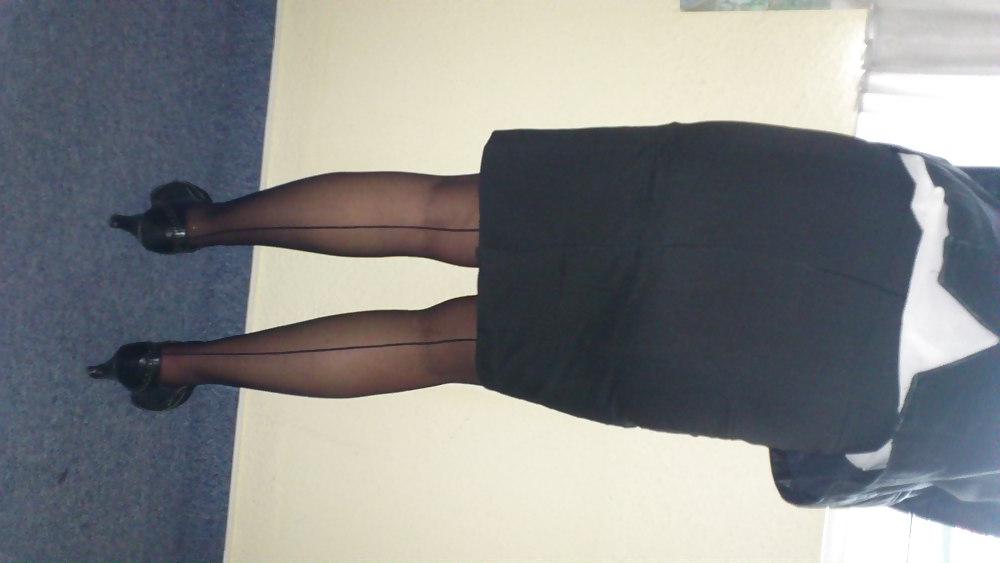 15P Wife in stockings