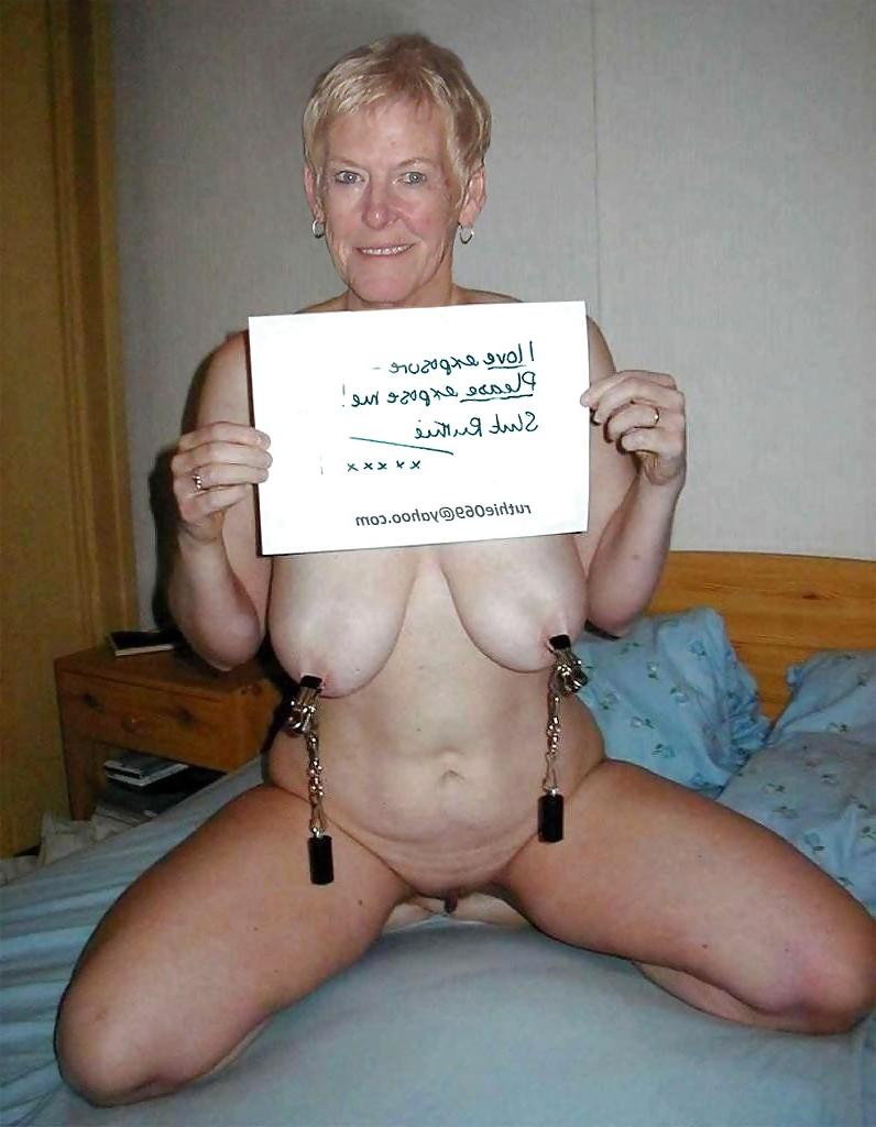 25P Ruth Jameson from Leicester. Submissive slut GILF