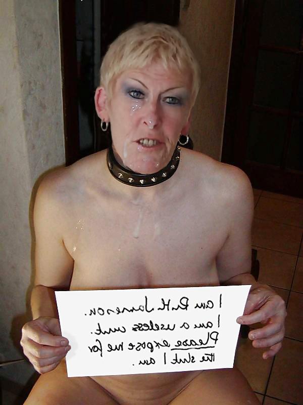 25P Ruth Jameson from Leicester. Submissive slut GILF