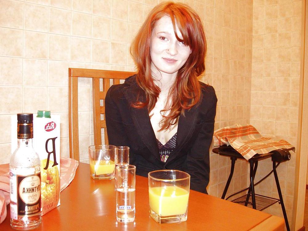 25P My collection 38 : sexy redhead has great time!