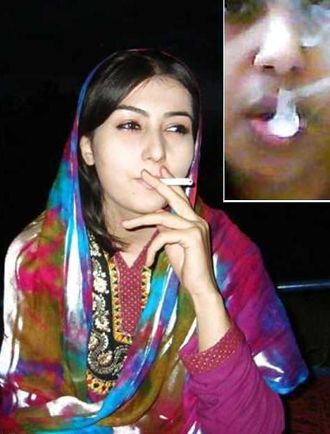 25P Smoking- hijab niqab jilbab arab 