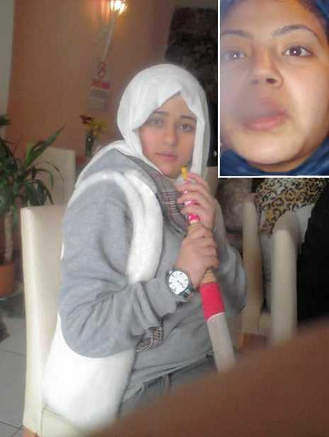 25P Smoking- hijab niqab jilbab arab 