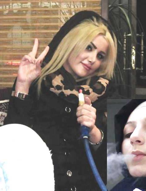 25P Smoking- hijab niqab jilbab arab 
