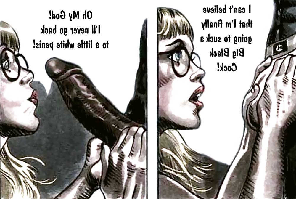 25P Drawn Hits - Toon Tits: Interracial Sex Life
