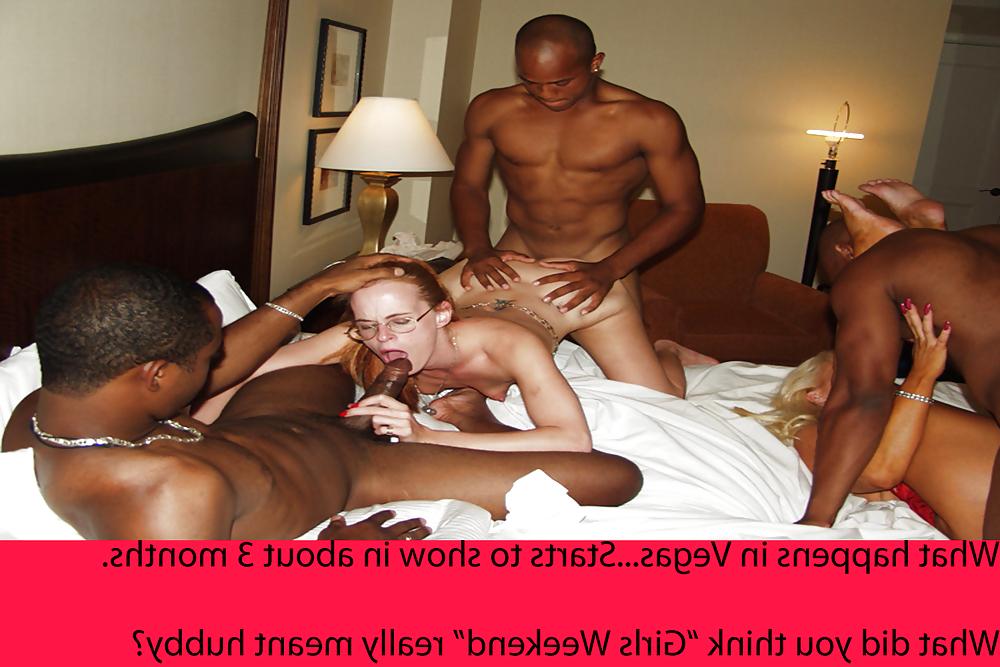 13P Cuckold Caption Pics-Interracial