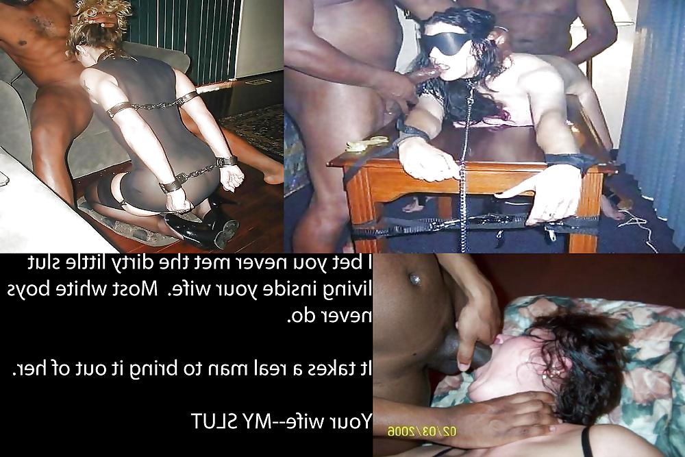 13P Cuckold Caption Pics-Interracial