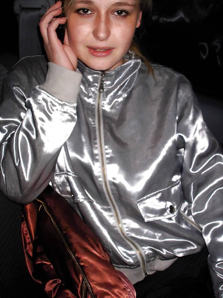 18P Girls in Satin Jackets