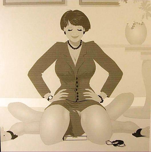 25P Femdom Illustration Collection