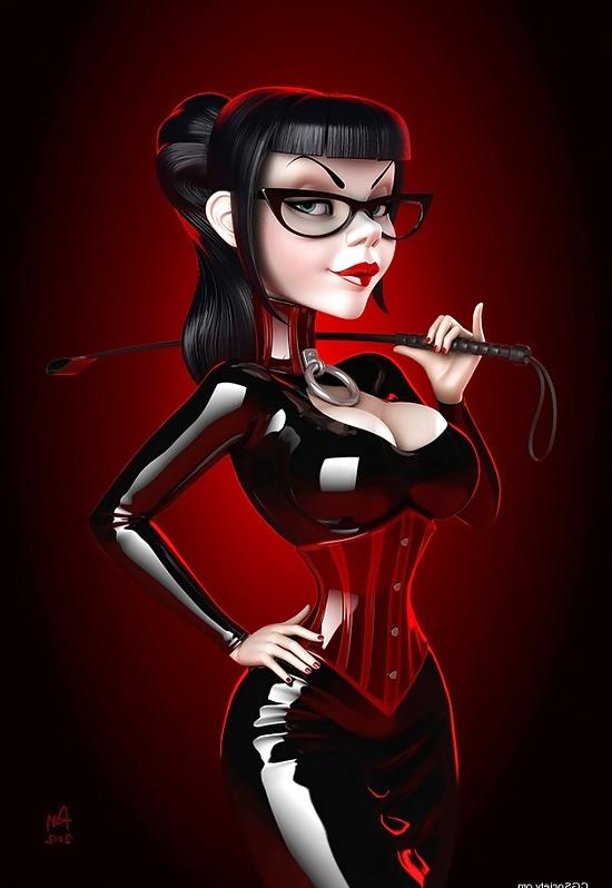 25P Femdom Illustration Collection