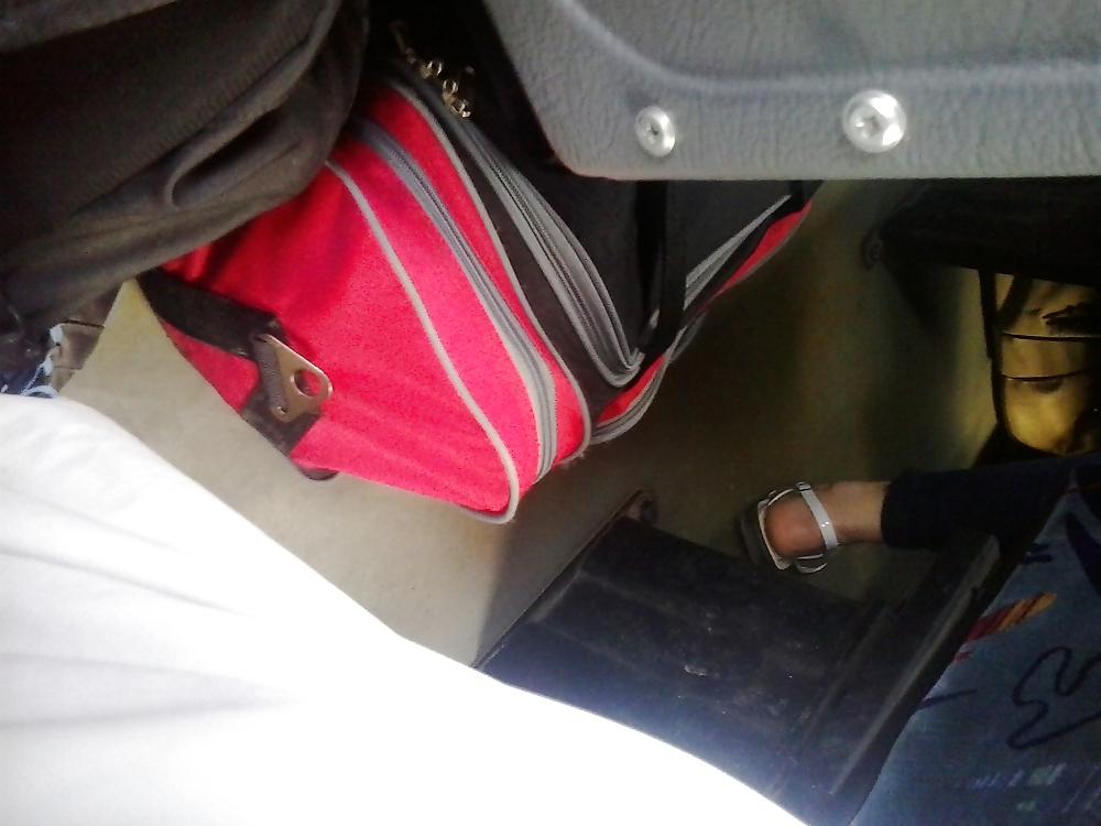 25P Feet Met in the Bus