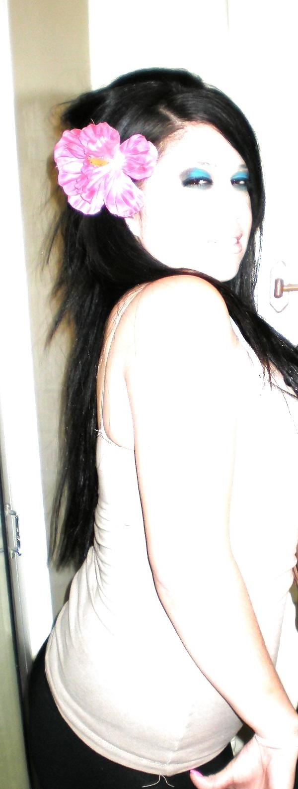 22P Cute latina with perfect nipples