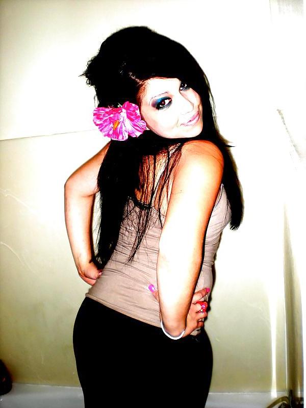 22P Cute latina with perfect nipples
