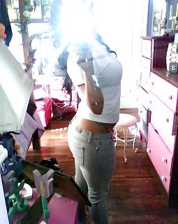 22P Cute latina with perfect nipples
