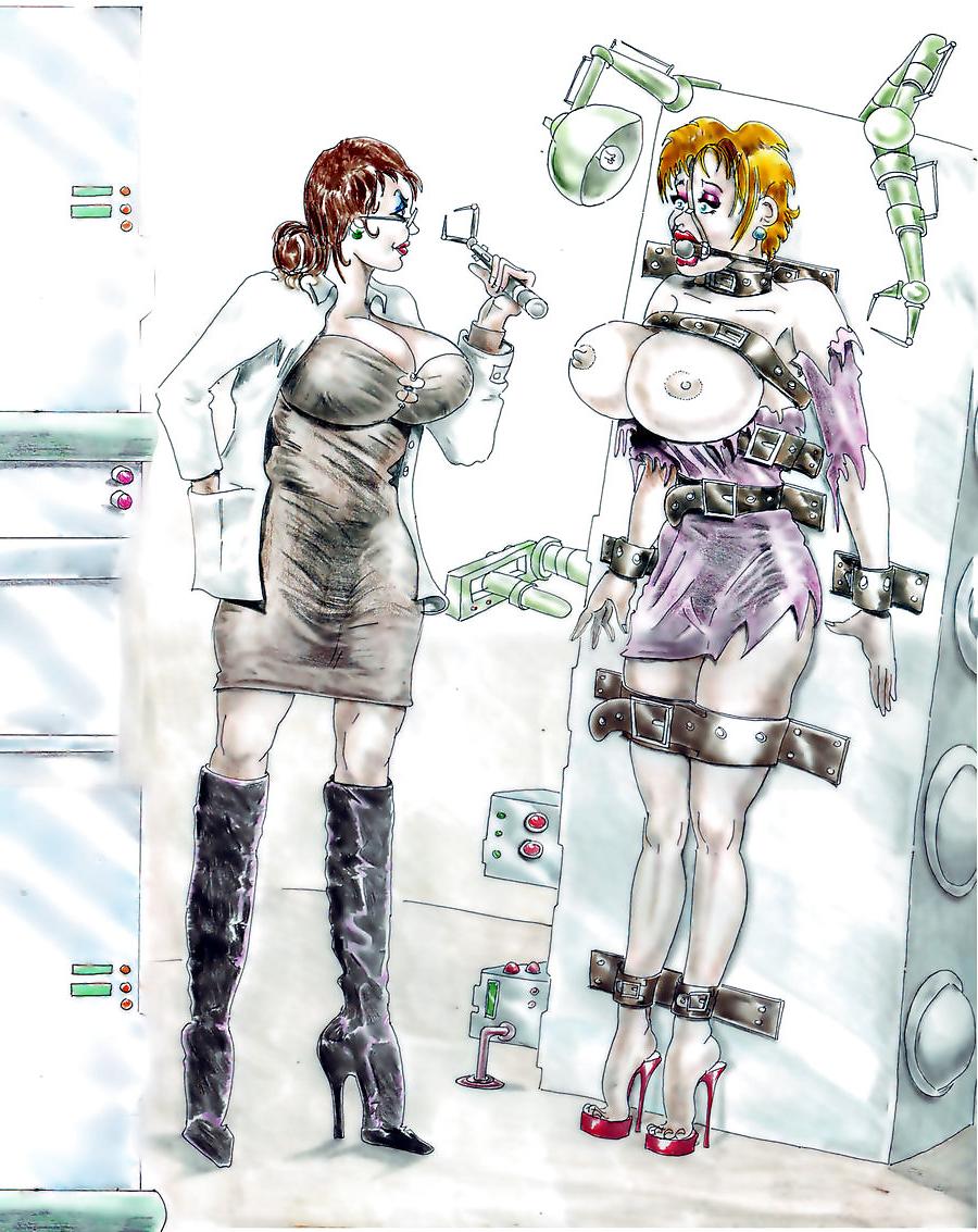 25P Harvey Kurtz loves to whip women in his BDSM drawings