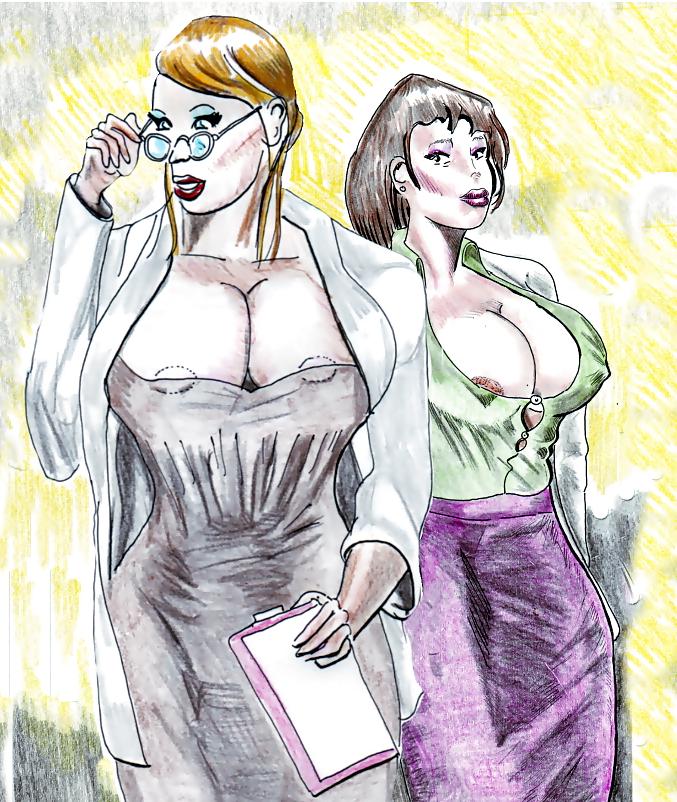 25P Harvey Kurtz loves to whip women in his BDSM drawings
