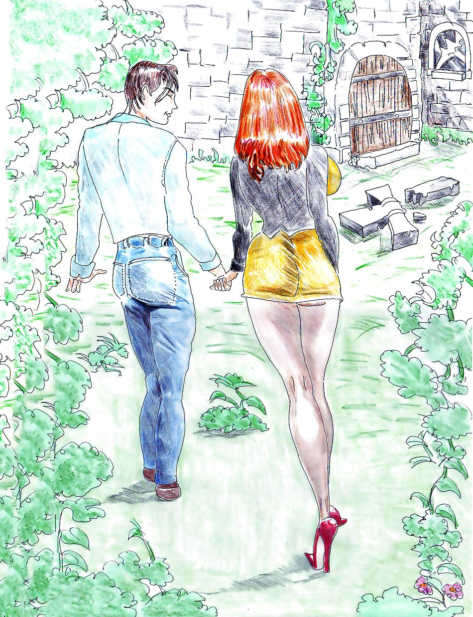25P Harvey Kurtz loves to whip women in his BDSM drawings