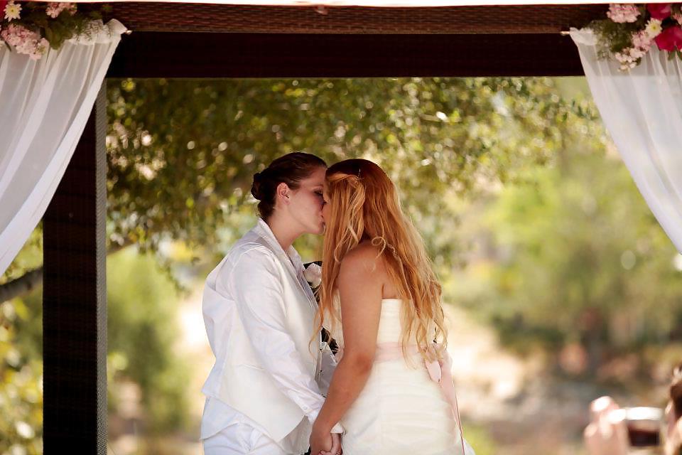 7P Lesbian wedding photo from tata tota lesbian