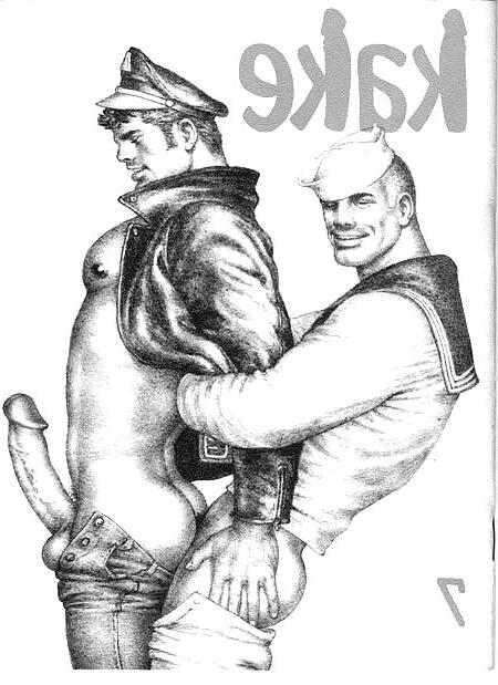 21P Tearoom Orgy  by Tom of Finland