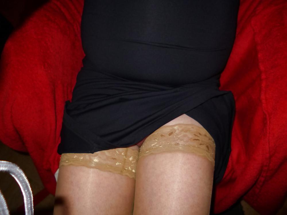 11P Satin et nylon titten