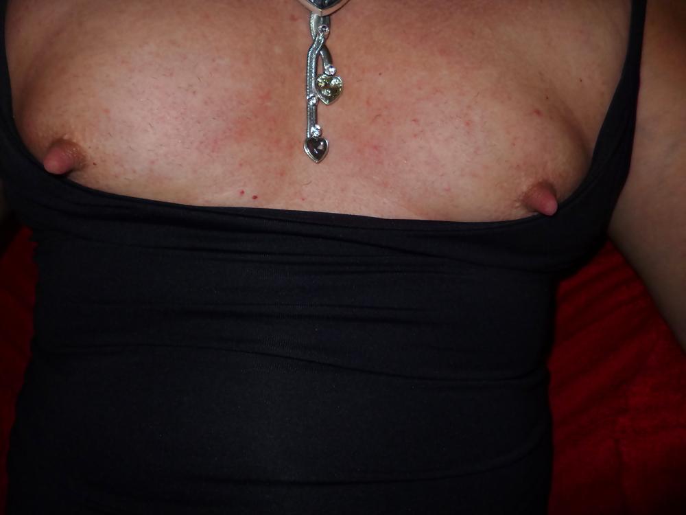11P Satin et nylon titten
