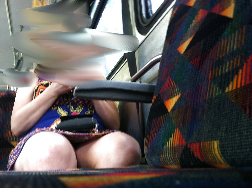 12P I like to peek (denver bus upskirts)