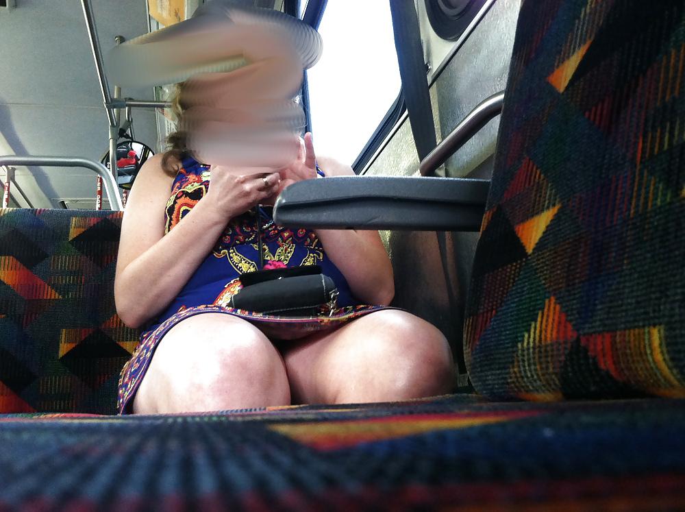12P I like to peek (denver bus upskirts)