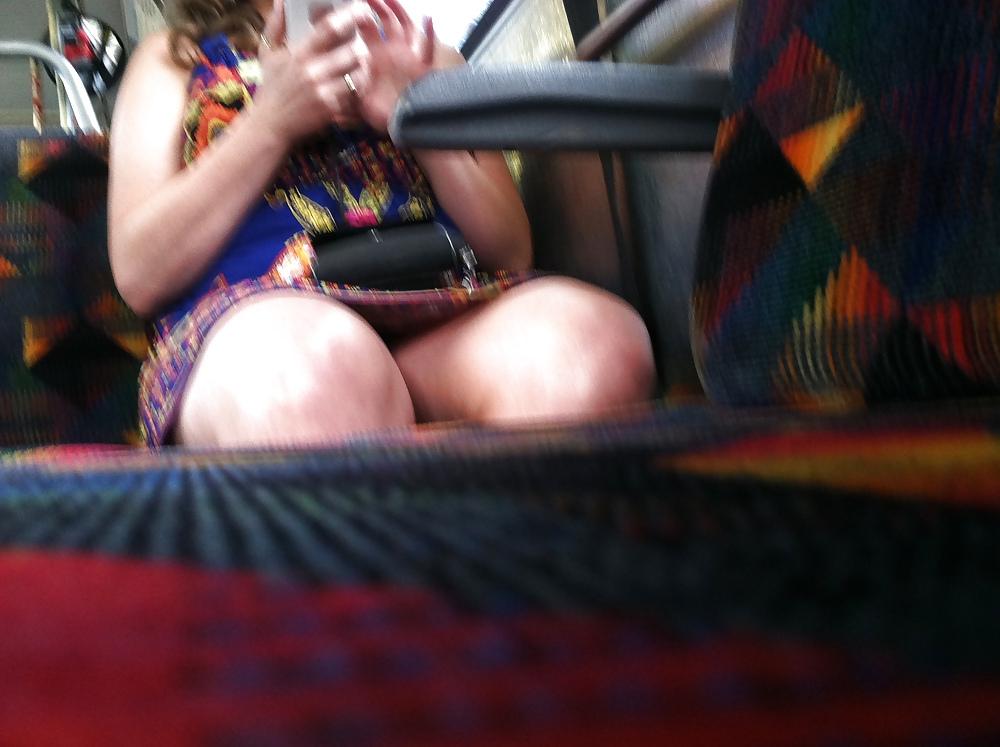 12P I like to peek (denver bus upskirts)