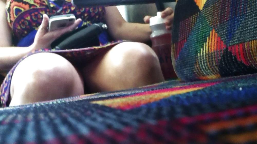 12P I like to peek (denver bus upskirts)