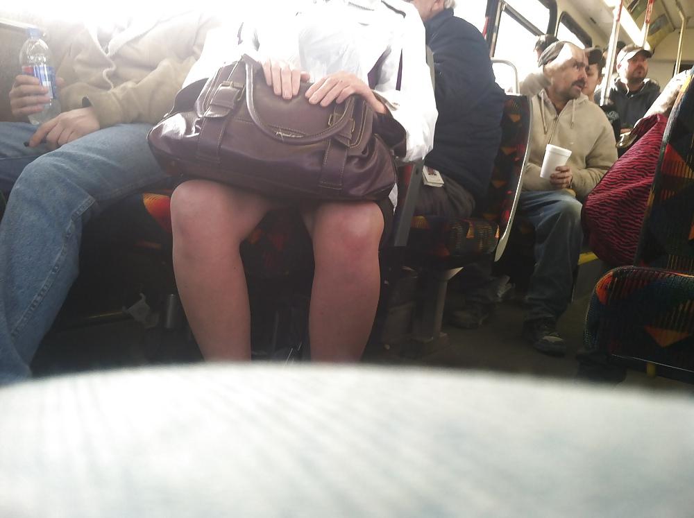 12P I like to peek (denver bus upskirts)