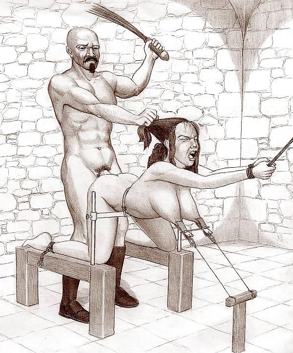 7P Cartoons or Drawings BDSM 4