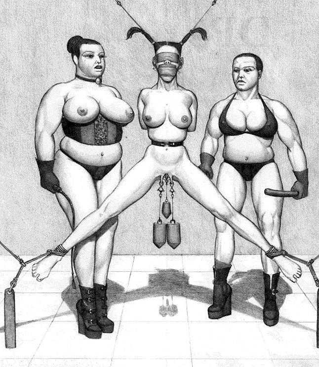 7P Cartoons or Drawings BDSM 4