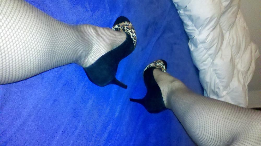 25P Fishnet brown