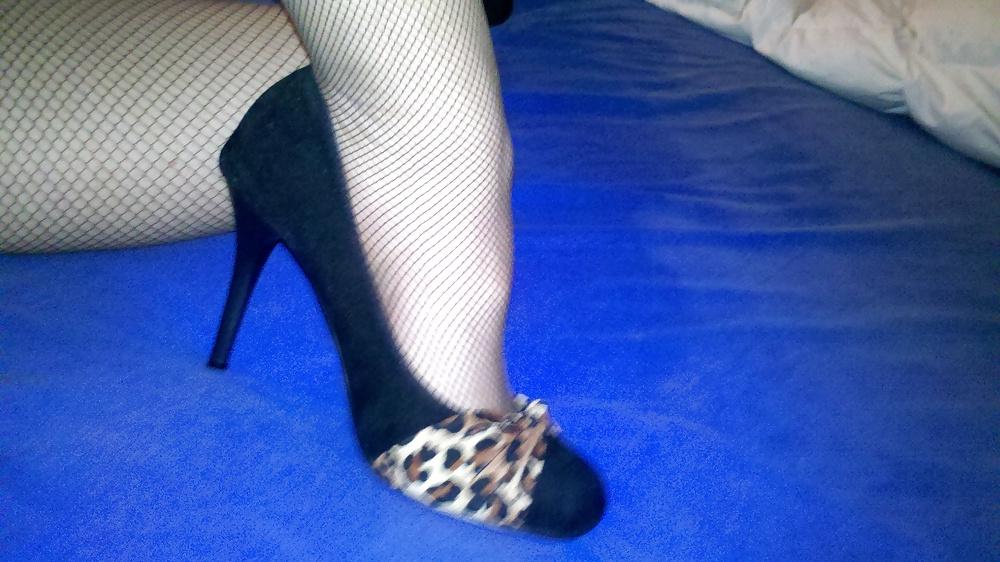 25P Fishnet brown