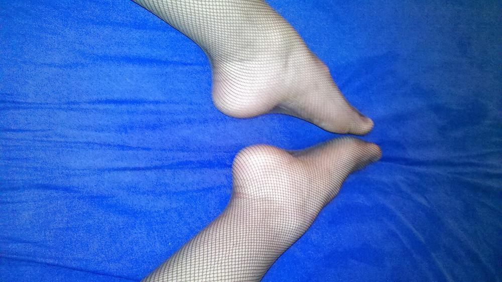 25P Fishnet brown