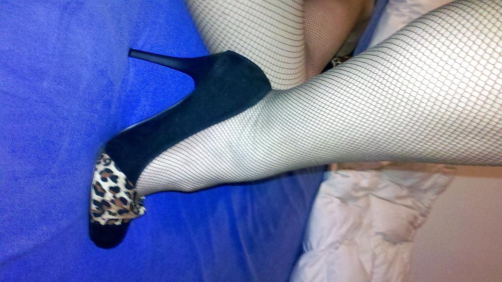 25P Fishnet brown