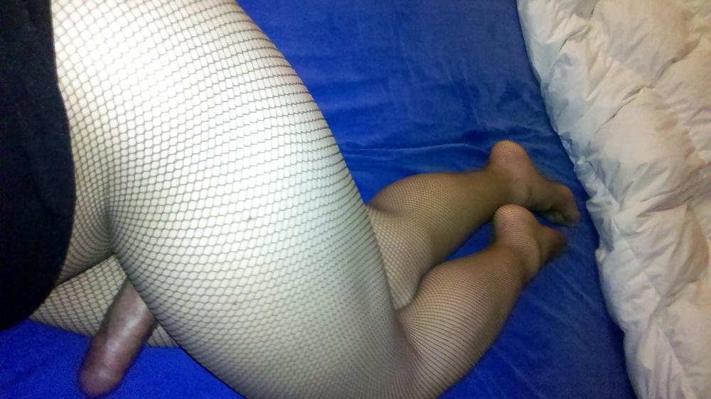 25P Fishnet brown