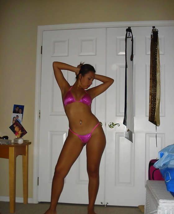 21P Latina with tight little pussy