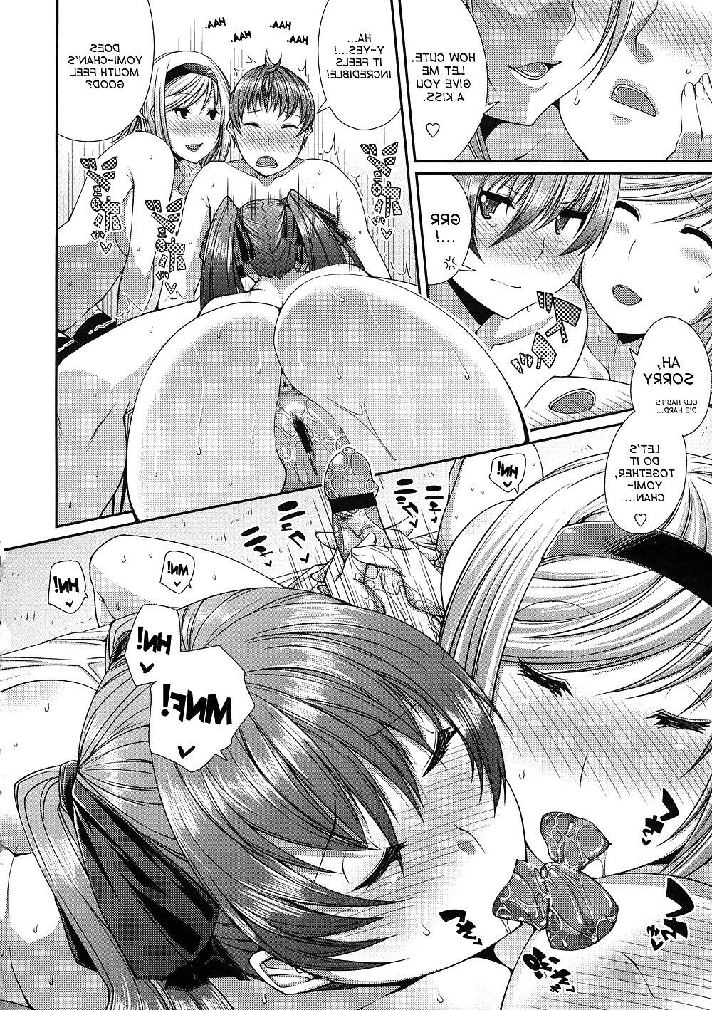 22P (Satsuki Imonet) Helping Hand For His First Time