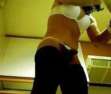 20P Yaiza liada con la webcam