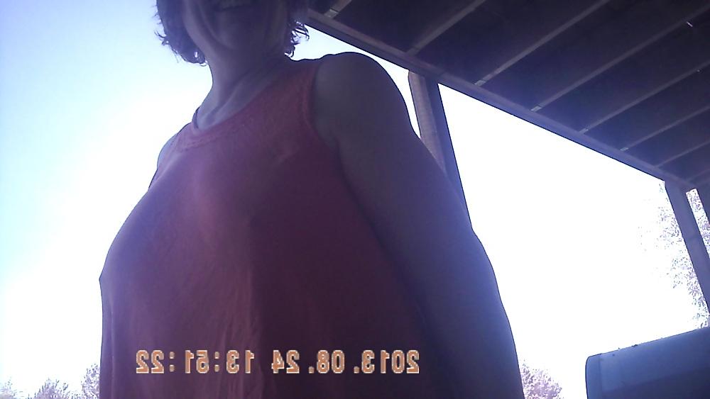 6P Puff orange shirt