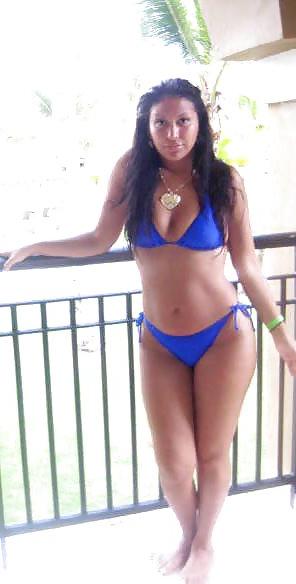 14P Latina cum dumpster