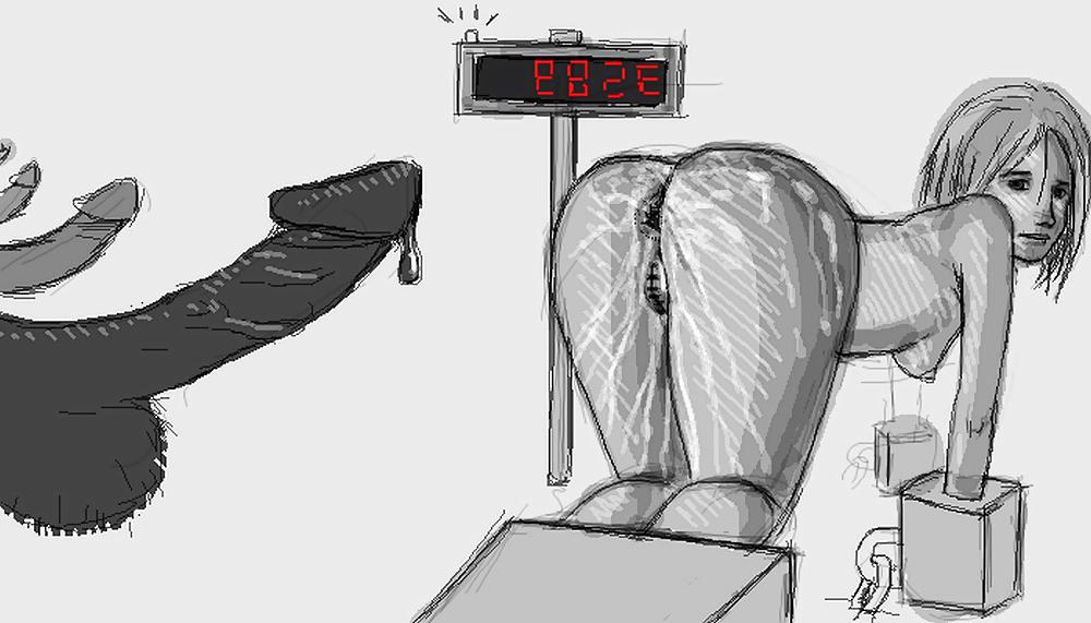 25P Drawn Hits - Toon Tits: Rough Fantasies