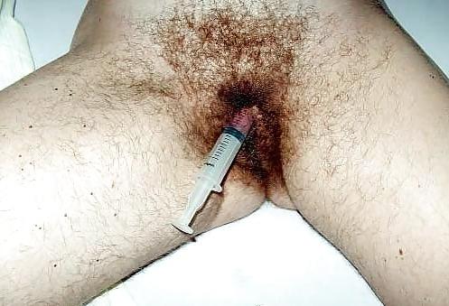 13P Very hairy mature fisted